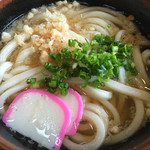 yamamotoudonten - かけうどん大 490円