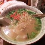 かじしか - 〆にはかかせない、かじしかのとんこつラーメン(о´∀`о)