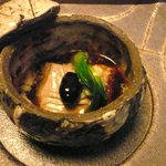 ダイニング和香葉 - 先づけ（黒大豆のとろ湯葉）