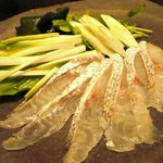 ダイニング和香葉 - 温もの（桜鯛のしゃぶしゃぶ）