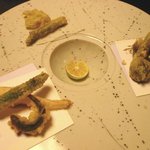 ダイニング和香葉 - 台のもの（春菜もの天婦羅）