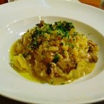 リストランテ ラ チャウ - 牡蠣と白菜のリゾット