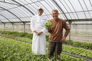 h Aletta - 新鮮な野菜を農家の方から頂く総料理長