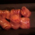 焼肉食堂 JUICY - ボケボケですが最高のマルチョウです。