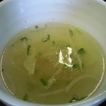 潮中華 KAZE - スープ割り　キリっとした塩が　より深い旨みに