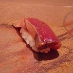 すし匠 - かつおヅケ握り（産地？？？）