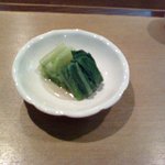 Souan - 青菜のおひたし　ピンボケ