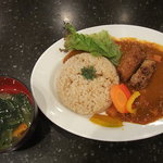 フード＆バー グース - 菜膳カツカレー