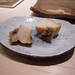 すし匠 - あわび（これも男鹿産だったと思う）