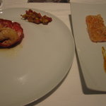 ア・ニュ ルトゥルヴェ・ヴー - 温製オマールブルーメープル＆冷製オマールブルーのタルタル（10.8月）