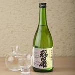 Junmai Ginjo "Inadahime" cold sake bottle 180ml