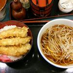 Komoro Soba - 満腹上天丼セット６９０円