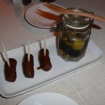 チョリソーとオリーブ