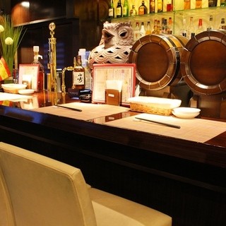 カウンター席