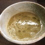 貝ガラ屋 - つけ麺のスープ