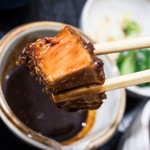 とんかつあさくら - 選り抜きロースとんかつ定食（1700円）+自家製みそだれ（200円）