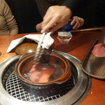 よろにく - タレに絡めて