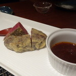 よろにく - 焼いた後に揚げてヒレカツに