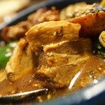 Boiled pork curry