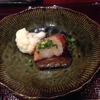 耽美 下村 - ブリ照り。添え物のカリフラワーのアイディア、自宅でも試してみたい。と思わせる楽しみがコースのあちこちに隠れていました。