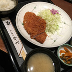 とんかつ 和幸 - ロースカツ定食！980。