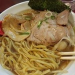 麺一盃 - 濃厚味噌魚介ラーメン(2016/1)