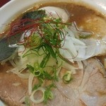 麺一盃 - 濃厚味噌魚介ラーメン半熟味付玉子増し(2016/1)