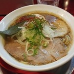 麺一盃 - 濃厚味噌魚介ラーメン半熟味付玉子増し(2016/1)