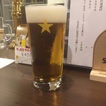 ビール長屋 貫太郎 - エビスビール４５０円