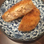 ビール長屋 貫太郎 - 揚げたてメンチカツ