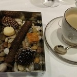 レスト ケイ ヤマウチ - 2016年1月食後のコーヒー お菓子