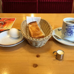 コメダ珈琲店 - ゆでたまごモーニングセット