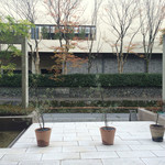 オ・タン・ペルデュ - テラス席からの景色