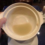 八重洲大飯店 - パイタンコラーゲンスープ。残せません！！