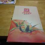 Capricciosa - お店に移動した後はまずメニュー表を見てみると