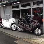 喫茶軽食 きよ水 - ここのバイクがいちばんｶｯｺｲｰ鴨♡