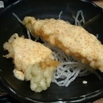 串焼き 地魚 旨飯 周南Diningぜん - 大きなエビと牡蠣のマヨソースかけ