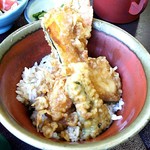 鈴ひろ - ミニ天丼