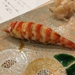 すし人　酒伊 - 車海老