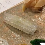 すし人　酒伊 - ヤリイカ握り