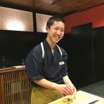 すし人　酒伊 - こちらは太田君！将来が期待される若手職人です