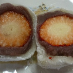 翠江堂 - ◉苺大福（こしあん）税込み216円 