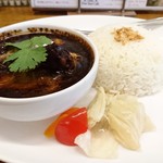 ファイブスター・カフェ - マレー風ブラックカレー（950円）