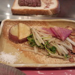 南海グリル - 鉄板焼極上ランチ　野菜