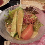 南海グリル - 鉄板焼極上ランチ　サラダ