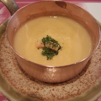 南海グリル 東店 - 鉄板焼極上ランチ　スープ