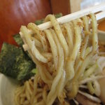 破顔 - 麺は三河屋製麺所の極太麺