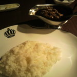 カレーとライスです