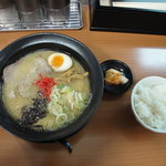 船場ラーメン - ラーメンセット