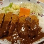 洋食屋 双平 - ビーフカツドビー（１，２００円，サラダ付き）